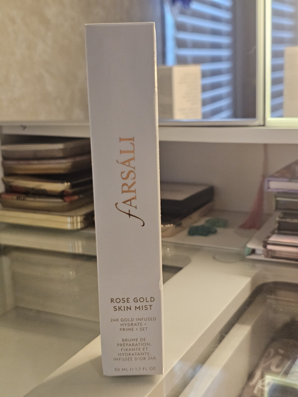 FARSALI Rose Gold Skin Mist 50mL Full Size
